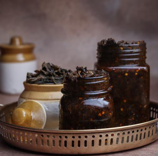 Making mouth watering gongura pachadi