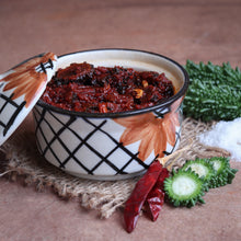Load image into Gallery viewer, Bitter Gourd - Kakarakaya - Pickle (కాకరకాయ పచ్చడి)
